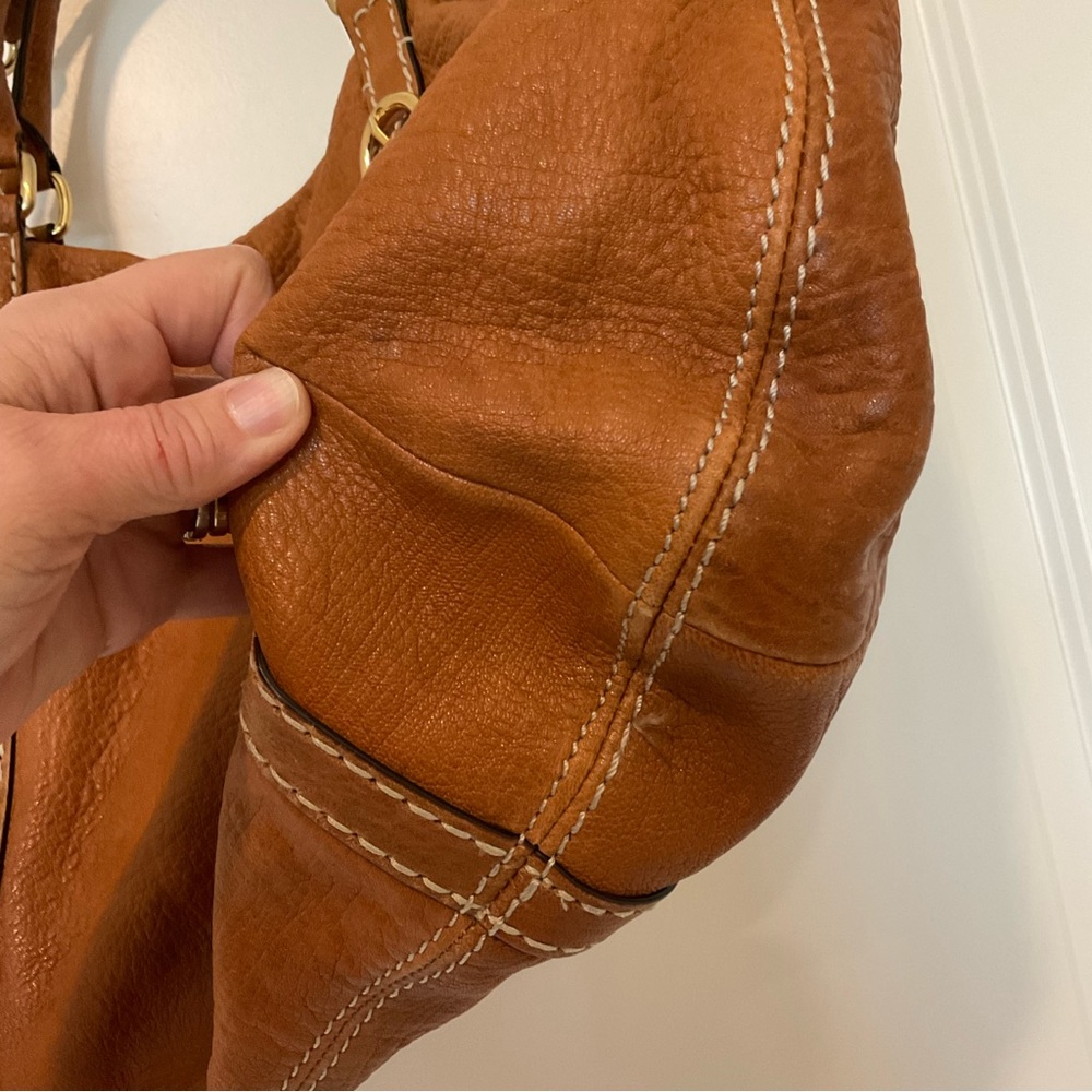 Antonio Melani Bag large genuine leather hobo satchel shoulder bag - Picture 11 of 12